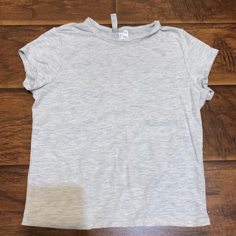 H&M grey baby jersey tee